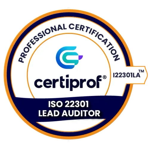 Certified ISO 22301 Lead Auditor (Certiprof)